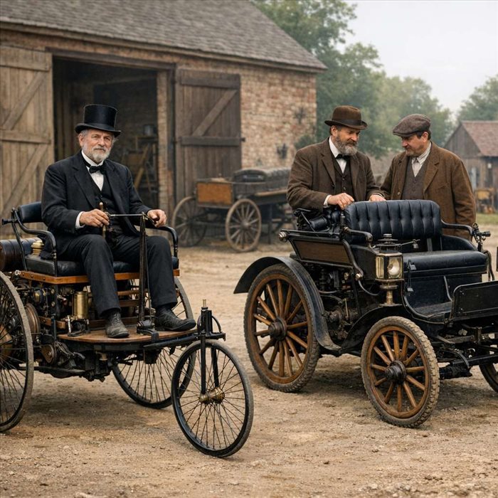 Qui a inventé la première voiture ? Cugnot, Benz et l’histoire