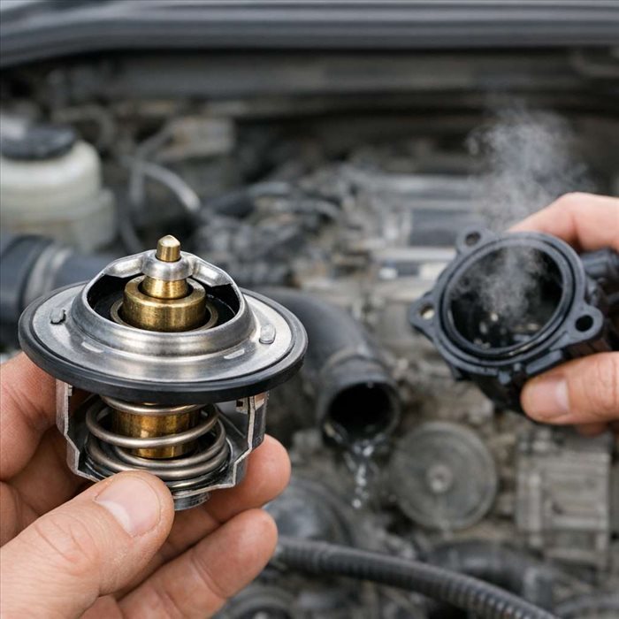 Thermostat moteur voiture : rôle, symptômes et remplacement