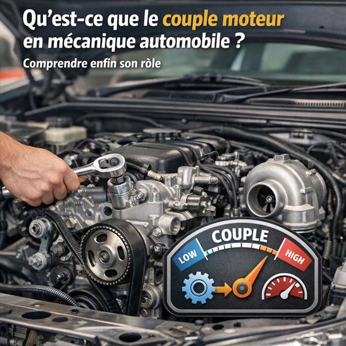 Couple moteur automobile : définition, calcul et impact