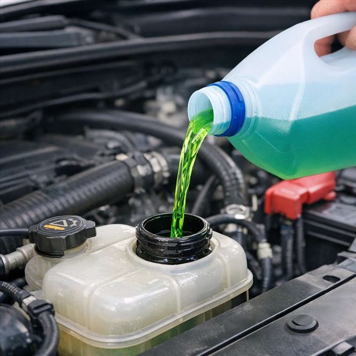 Liquide de refroidissement moteur : rôle, composition et entretien