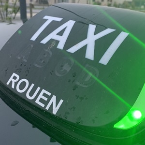 E- Taxi Rouen, un conducteur de taxi à Caen